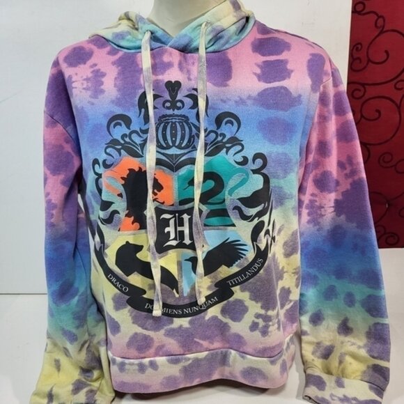 Harry Potter Tie Dye Hogwarts Sweater - Picture 4 of 10